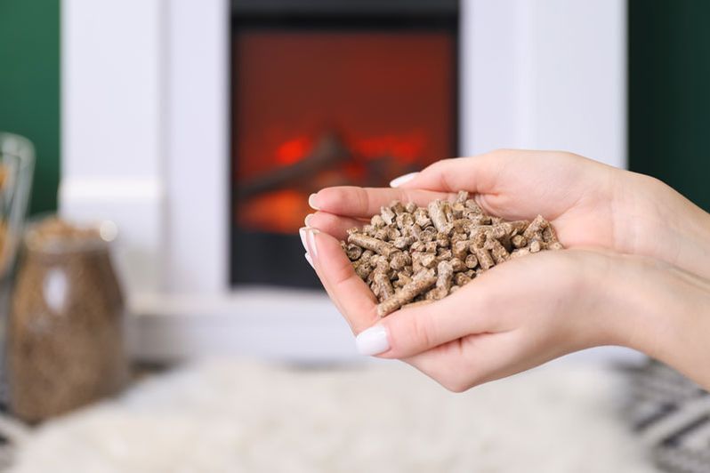 Einzelne Pellets ohne Verpackung bei Salzburg